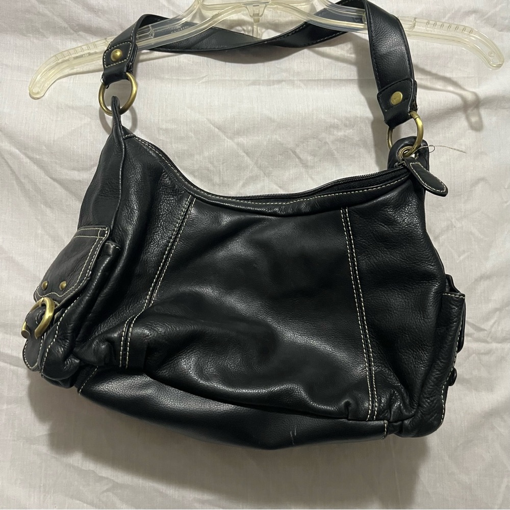 Black hand bag